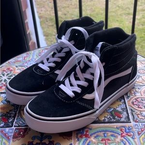 Vans High Top Black Skater Shoes
